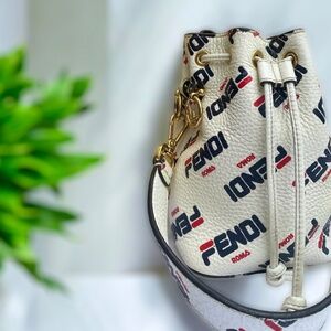 Fendi x Fila Mania Mon Tresor Mini Bucket 2way Bag